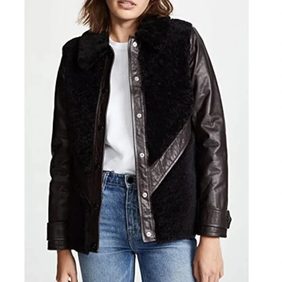 A.P.C. Veste Wilson Jacket in Marron Fonce - Picture 1 of 16